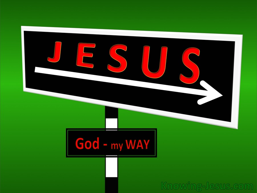 God, My Way (devotional)03-03 (green)